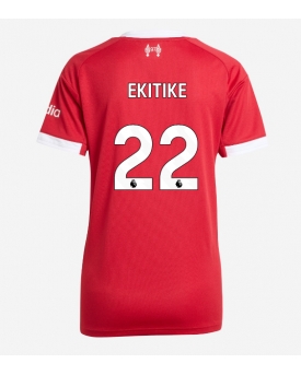 Billige Fotballdrakt Liverpool Hugo Ekitike #22 Replika Hjemmedrakt Dame 2025-26 Kortermet Billige Fotballdrakt Liverpool Hugo Ekitike #22 Replika Hjemmedrakt Dame 2025-26 Kortermet